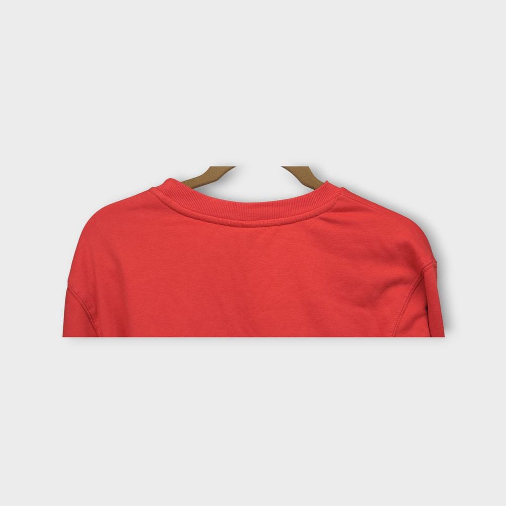 Womens HELLO KITTY Red Graphic Pullover Crew Neck Sweater Size XS - Picture 6 of 6